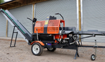 BIG DIG 20-Ton Firewood Processor with Chainsaw & Conveyor