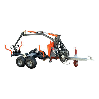 BIG DIG ATV Trailer with Integrated Crane Main Image